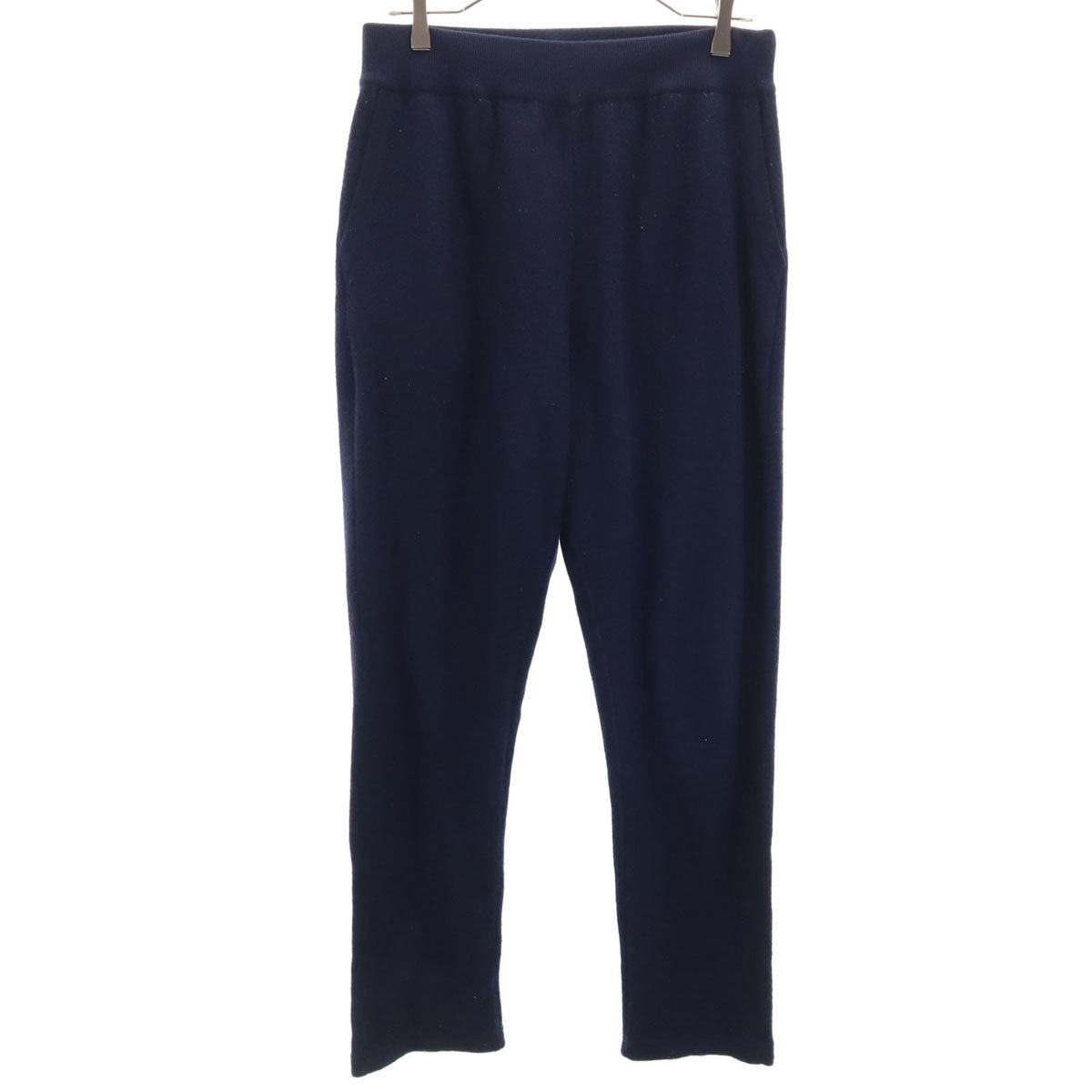 JIL SANDER Italian Knit Pants Navy