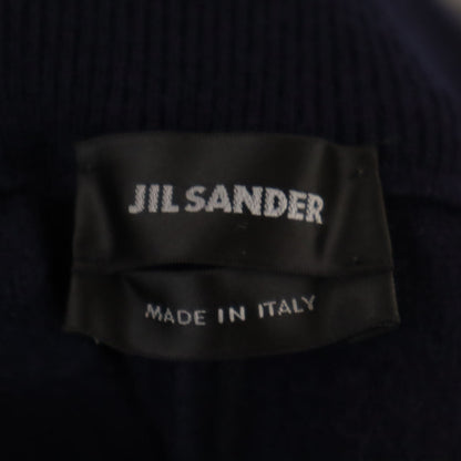 JIL SANDER Italian Knit Pants Navy