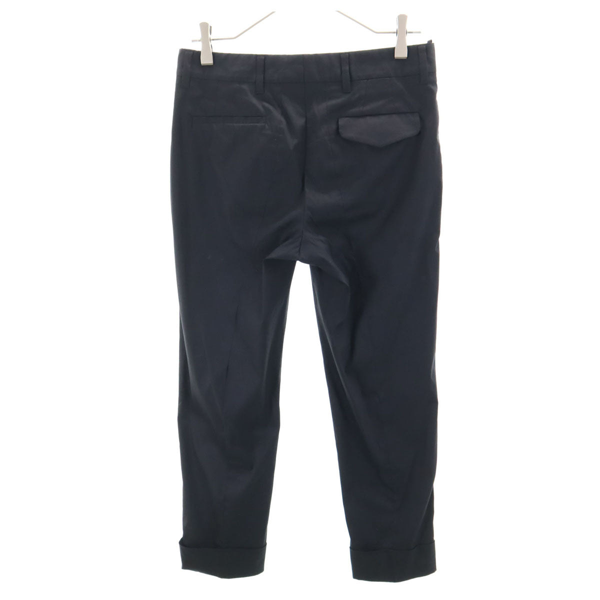 MIUMIU Italian Tapered Pants Black Size 38