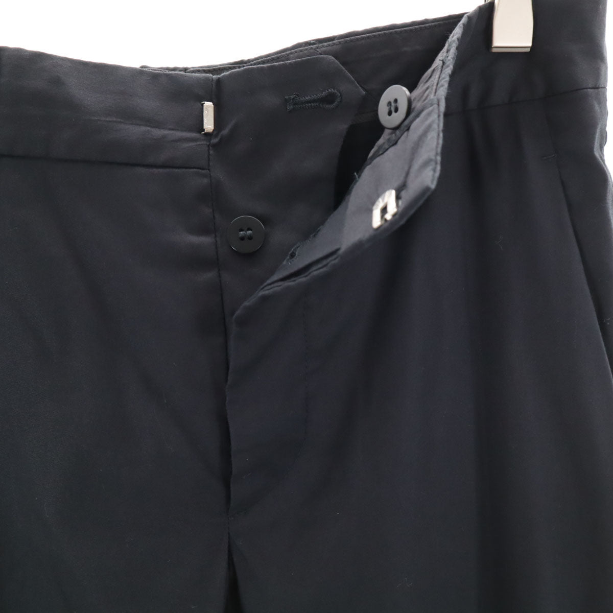 MIUMIU Italian Tapered Pants Black Size 38