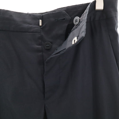 MIUMIU Italian Tapered Pants Black Size 38