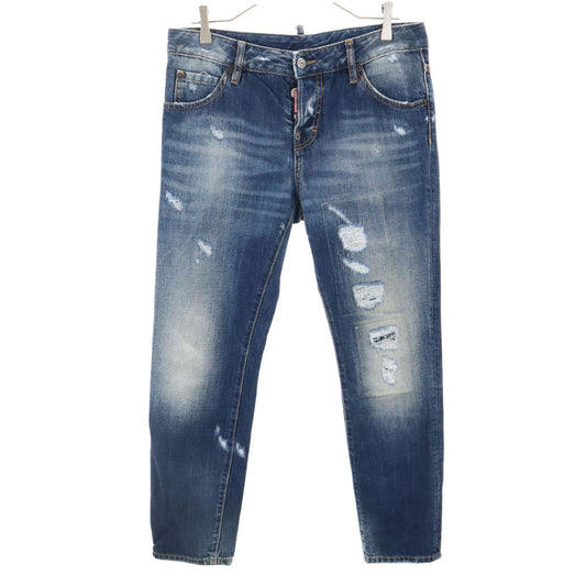 DSQUARED2 Made in Italy Button Fly Jeans Blue Size XS