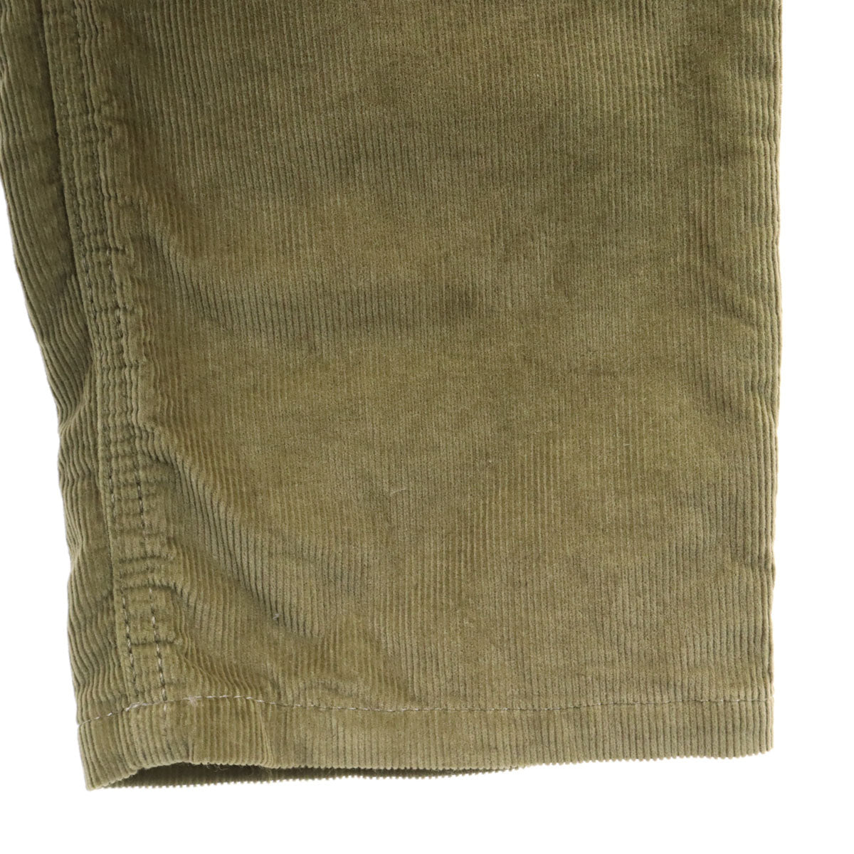 GUCCI Skinny Corduroy Button Fly Pants Khaki Green Size 44