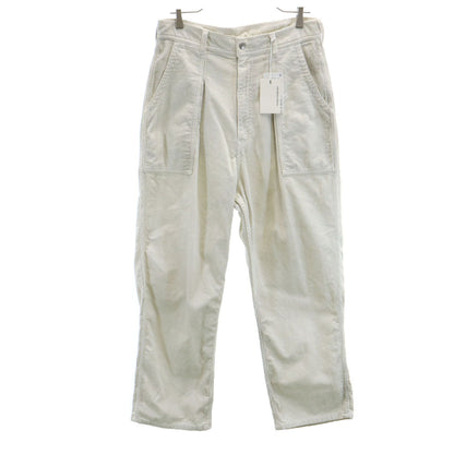 Anderson Corduroy Casual Pants Ivory Size M