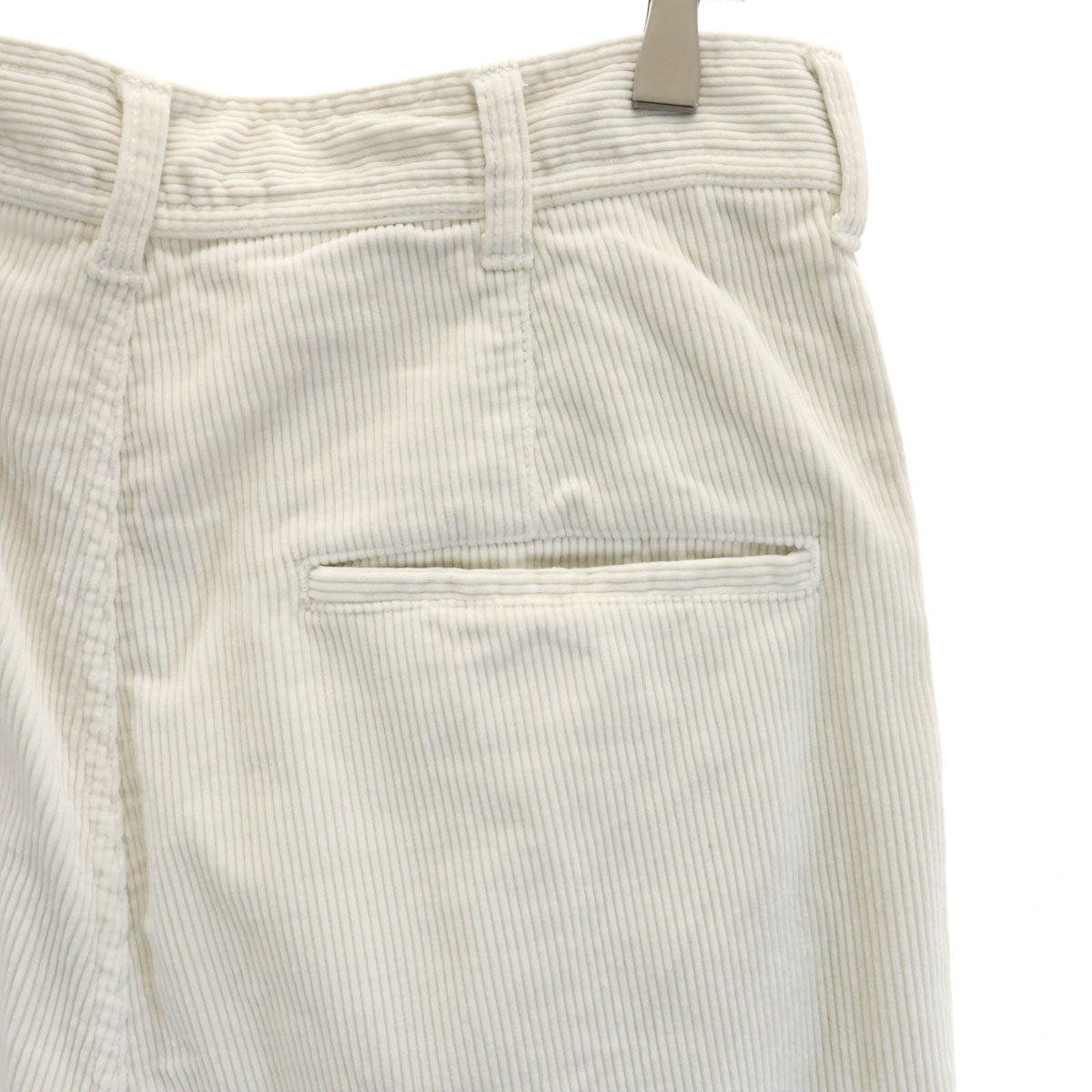 Anderson Corduroy Casual Pants Ivory Size M