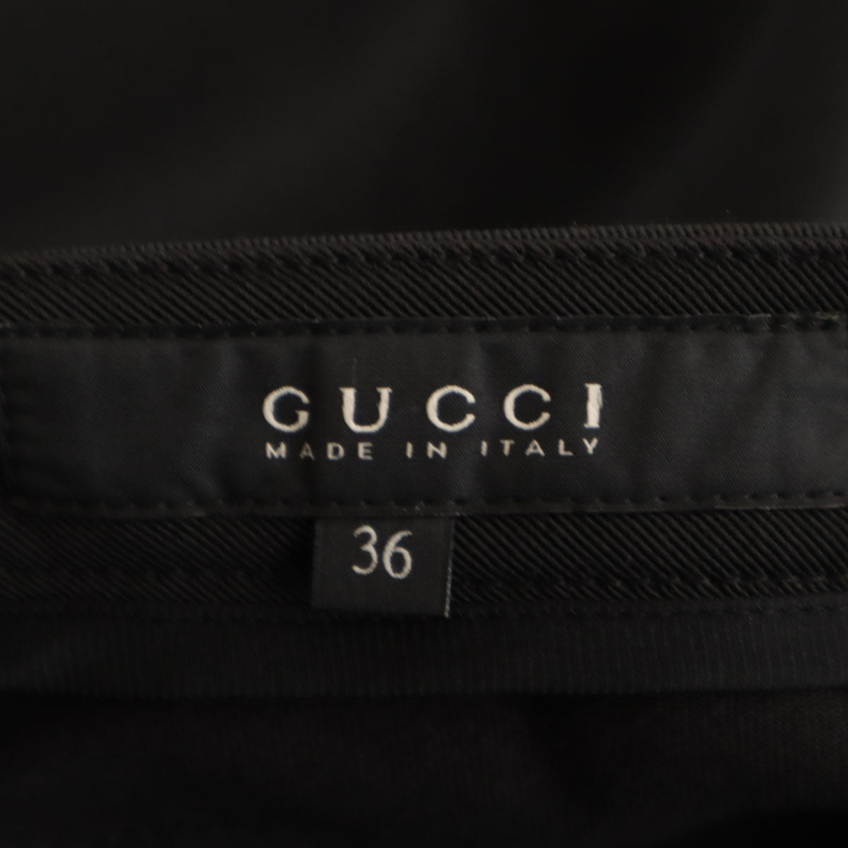 GUCCI Italian Made Pants Black Size 36