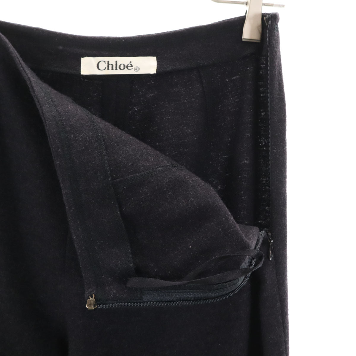 Chloe Wool Pants Charcoal Size 40