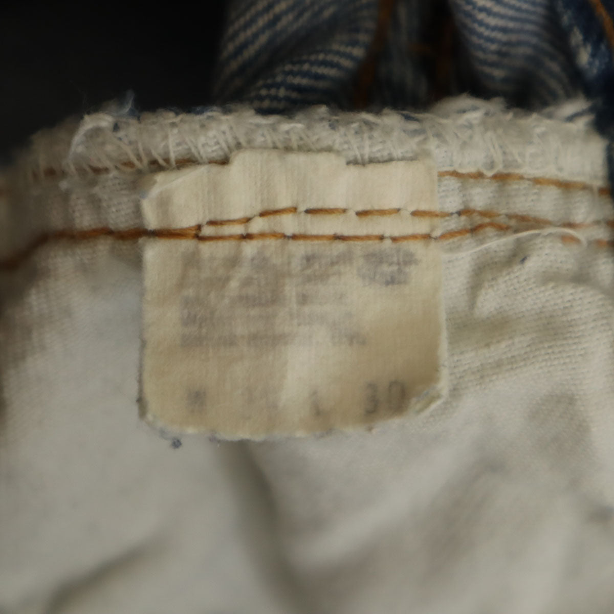 Levi's 70s Early 66 Selvedge Small 'e' Denim Size W29