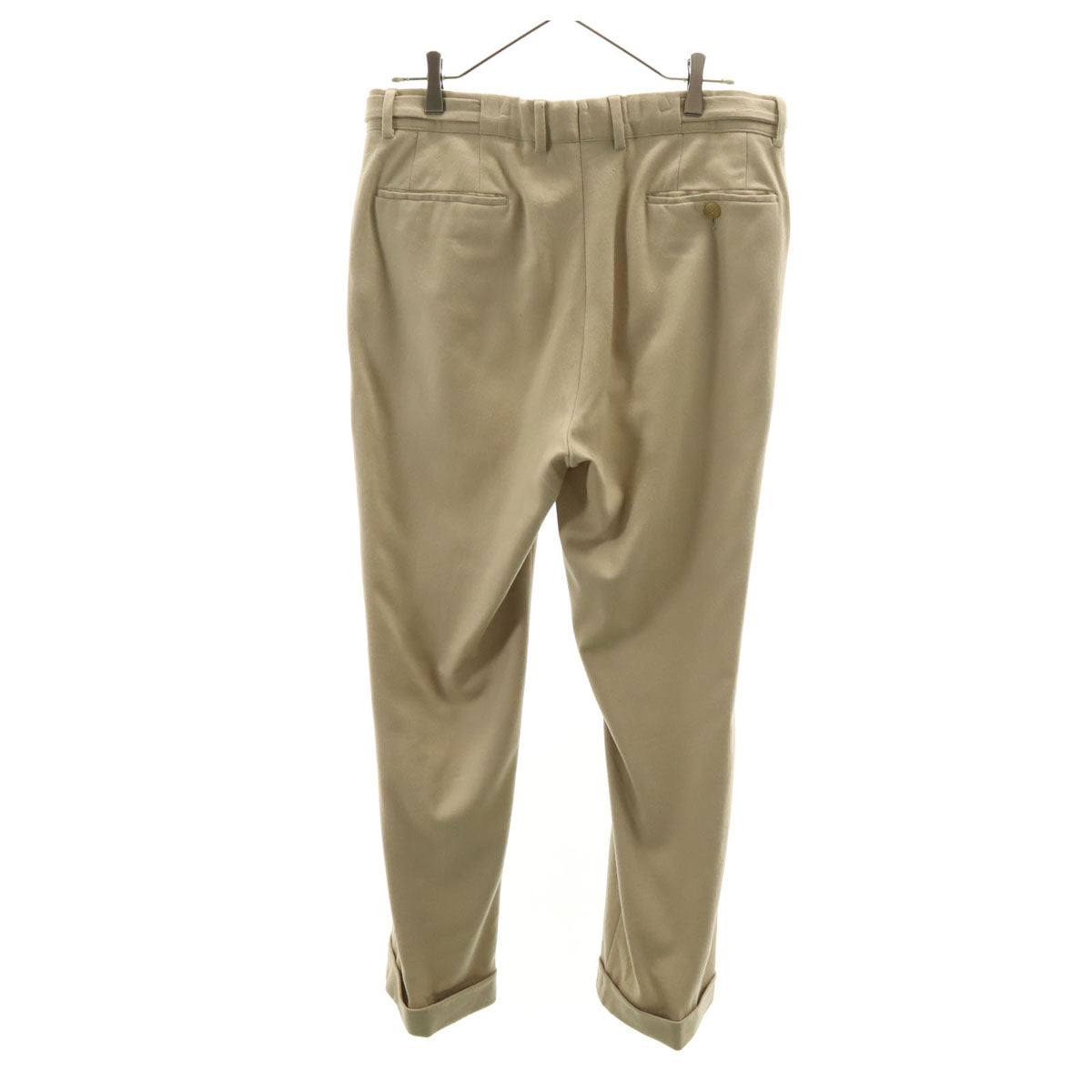 GUCCI Wool Blend Slacks Beige Size 50