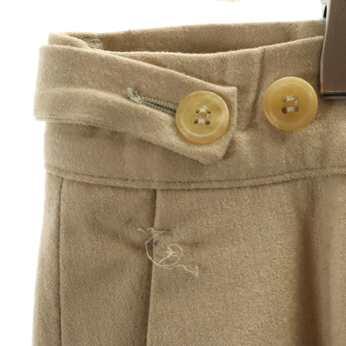 GUCCI Wool Blend Slacks Beige Size 50