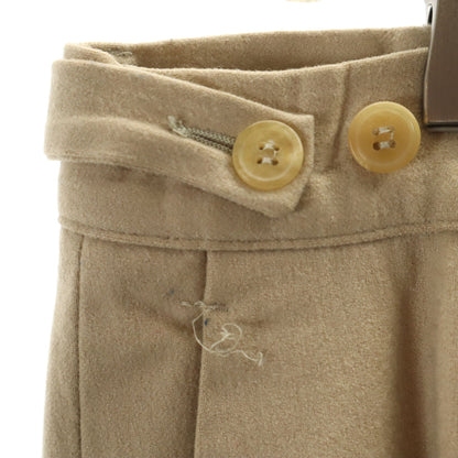 GUCCI Wool Blend Slacks Beige Size 50