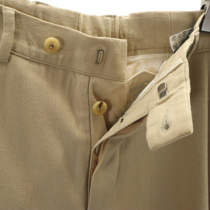 GUCCI Wool Blend Slacks Beige Size 50