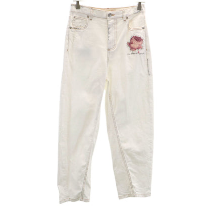 MARNI Italian Tapered Pants White Size 36