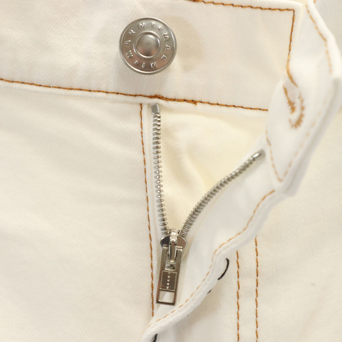 MARNI Italian Tapered Pants White Size 36