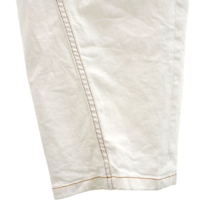 MARNI Italian Tapered Pants White Size 36