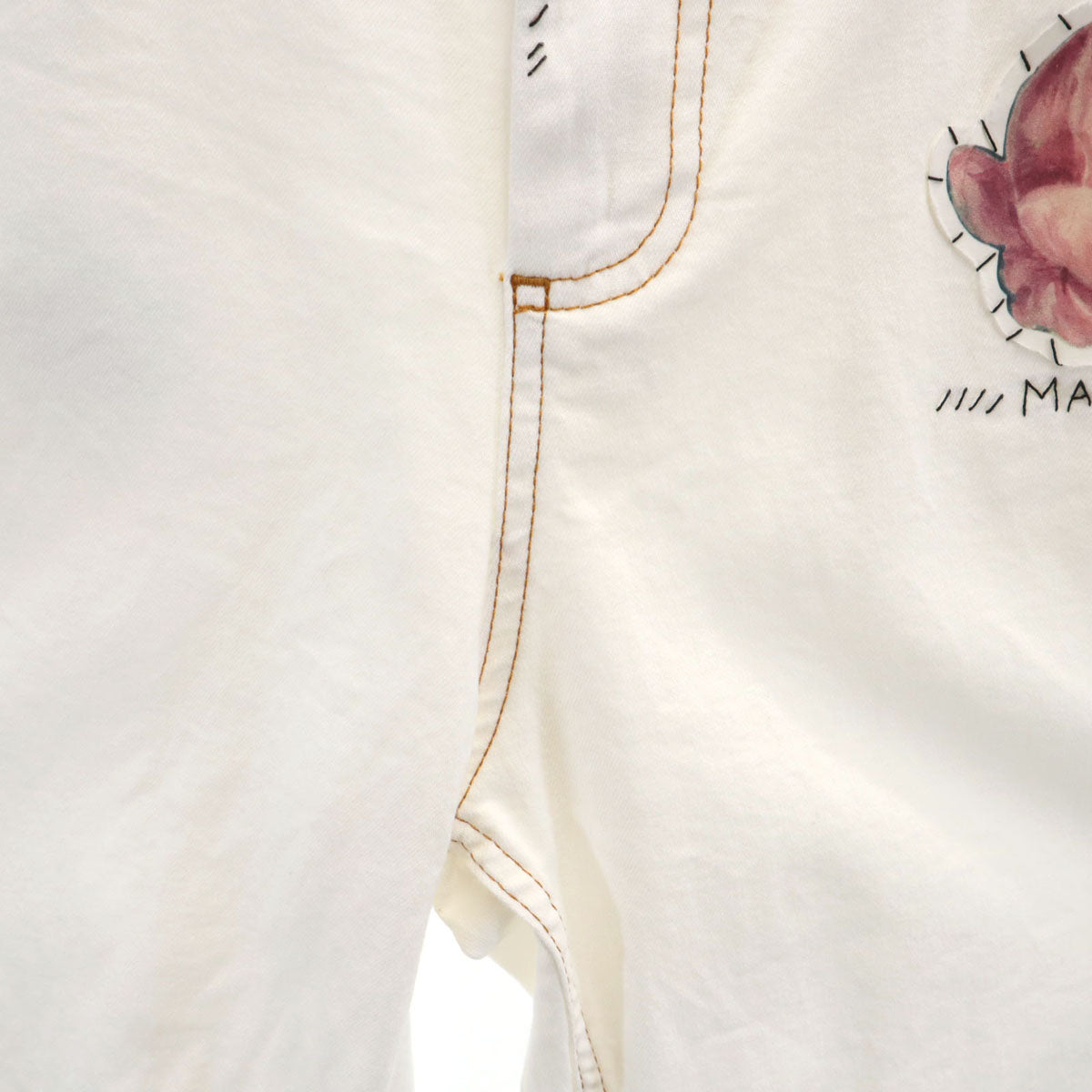 MARNI Italian Tapered Pants White Size 36