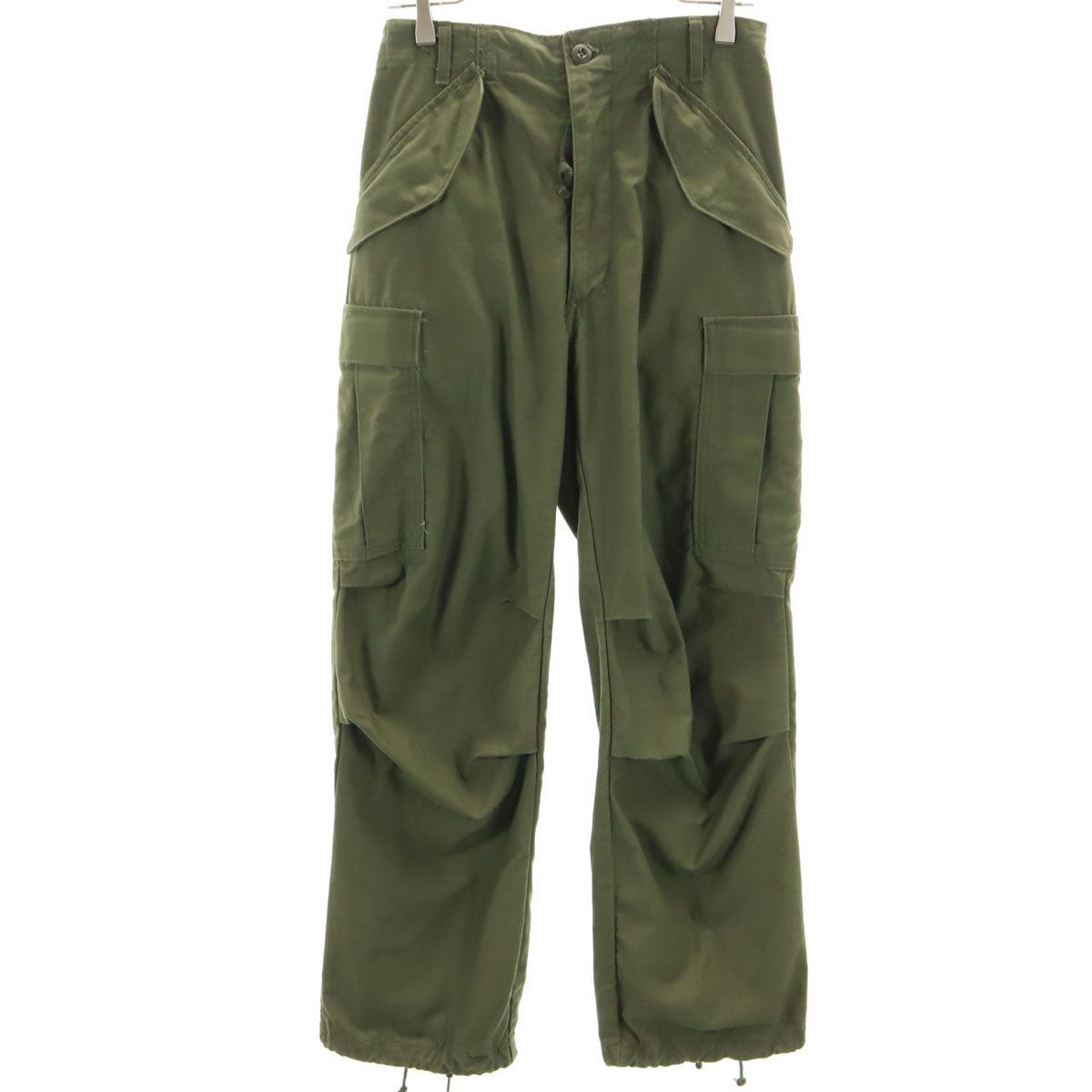 US ARMY 70s Vintage M65 DLA Khaki Cargo Pants Size XS