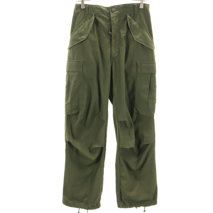 US ARMY 70s Vintage M65 DLA Khaki Cargo Pants Size XS