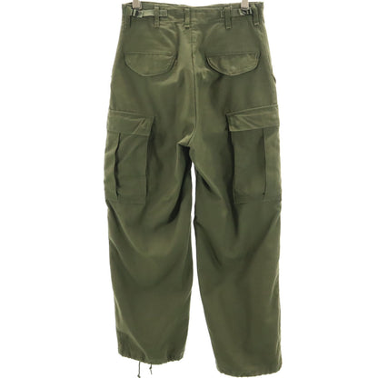 US ARMY 70s Vintage M65 DLA Khaki Cargo Pants Size XS