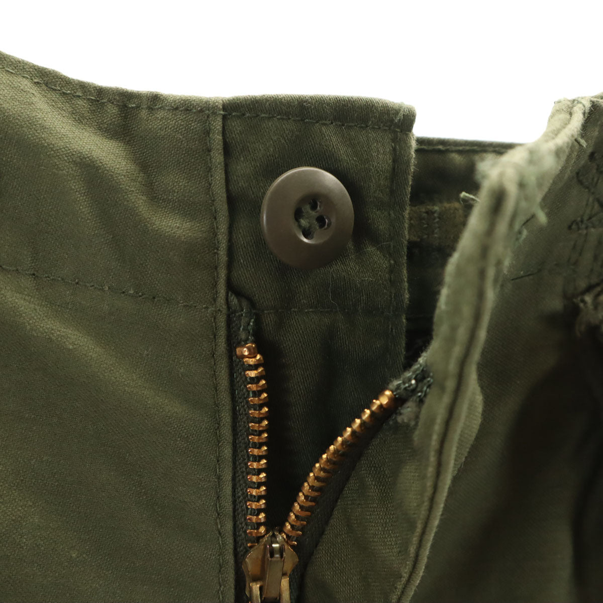 US ARMY 70s Vintage M65 DLA Khaki Cargo Pants Size XS