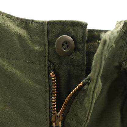 US ARMY 70s Vintage M65 DLA Khaki Cargo Pants Size XS