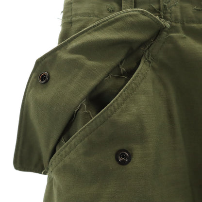 US ARMY 70s Vintage M65 DLA Khaki Cargo Pants Size XS