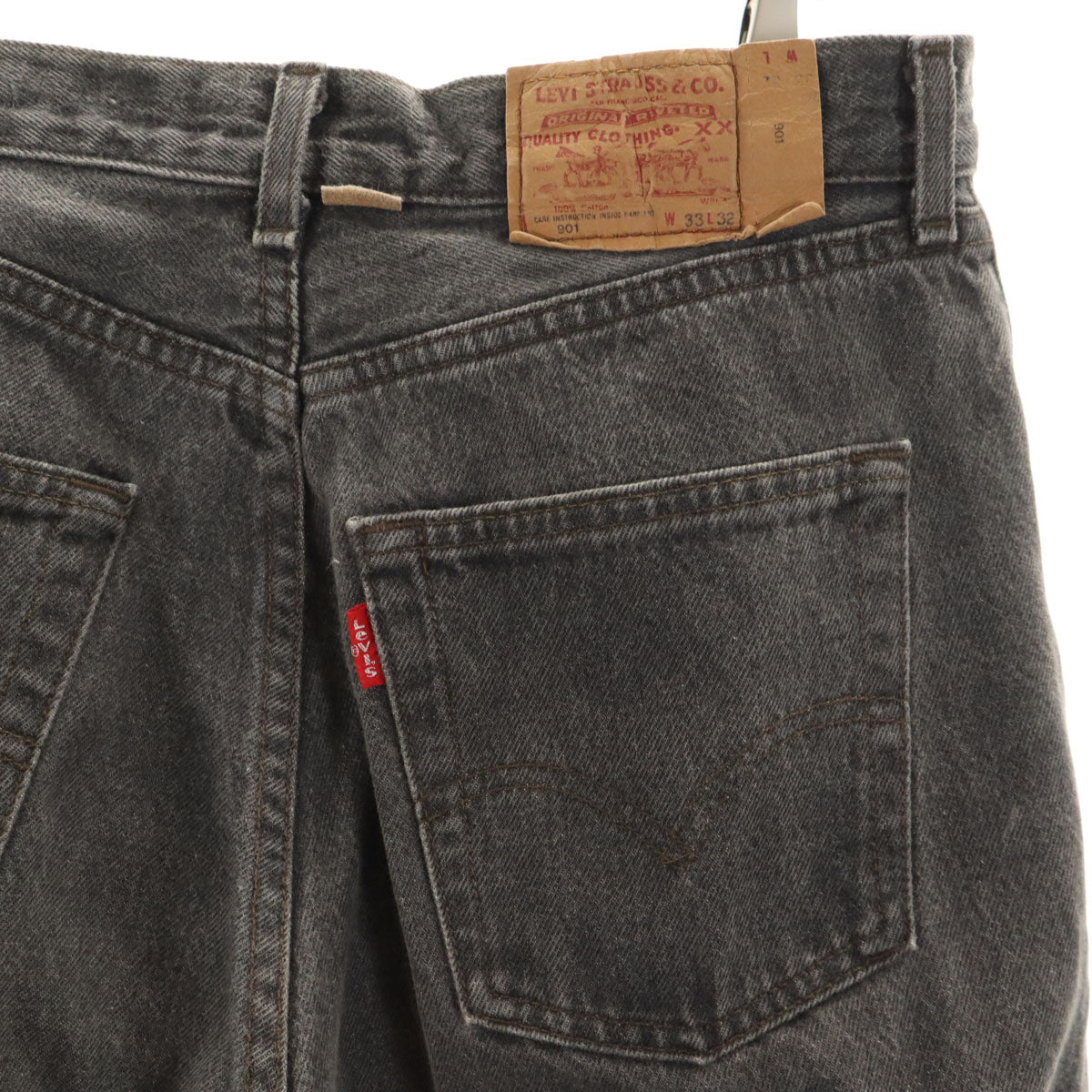 Levi's 80s Old Euro Tapered Black Jeans Size W33