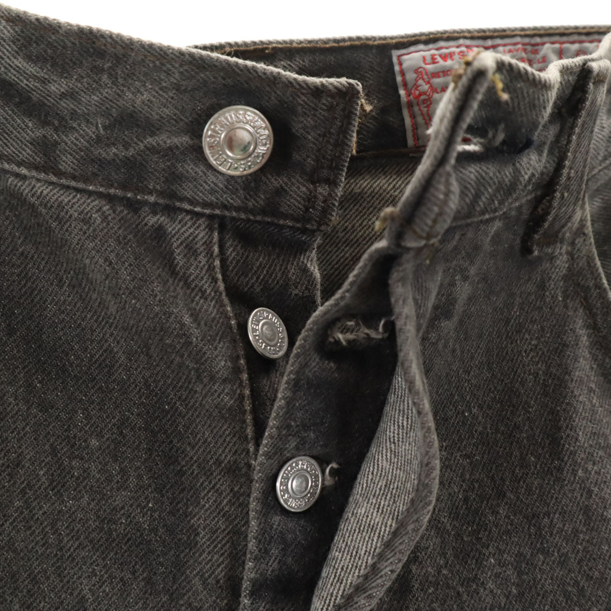 Levi's 80s Old Euro Tapered Black Jeans Size W33
