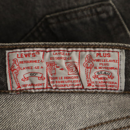 Levi's 80s Old Euro Tapered Black Jeans Size W33