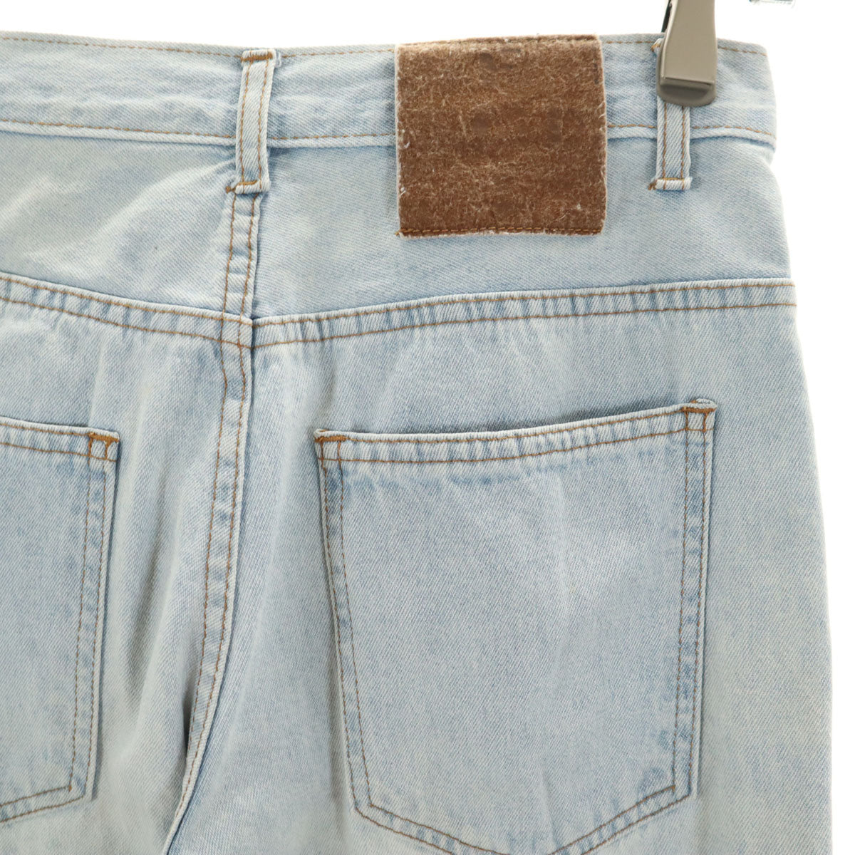 FENDI Ice Blue Tapered Jeans Size 42