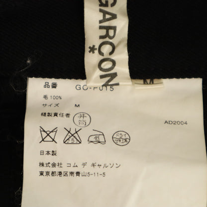 COMME des GARCONS 2004 Ankle Pants Black Size M