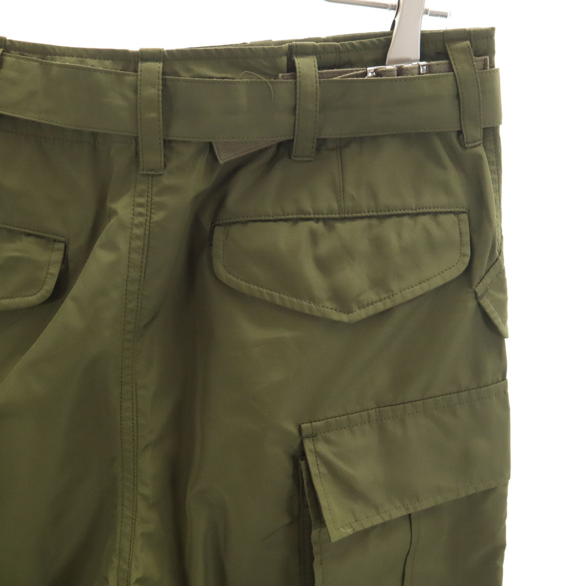 Sacai Cargo Pants Olive Green