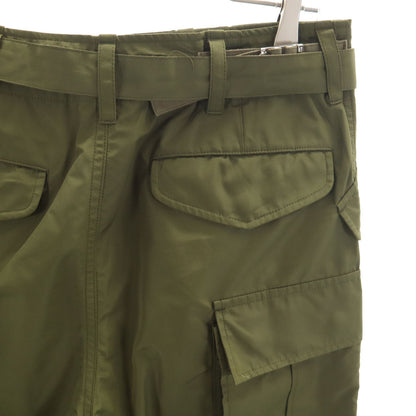 Sacai Cargo Pants Olive Green