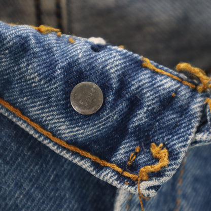 Levi's 70s USA Made Orange Tab Washed Blue Jeans Size JP 7