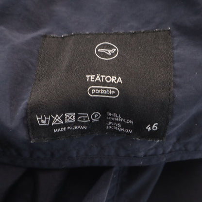 TEATORA Japan Made Packable Nylon Pants Navy Size 46
