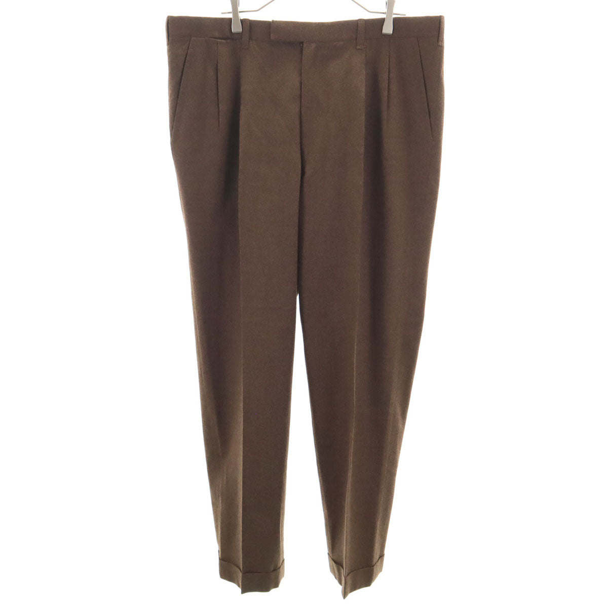HERMES Vintage Casual Pants Brown