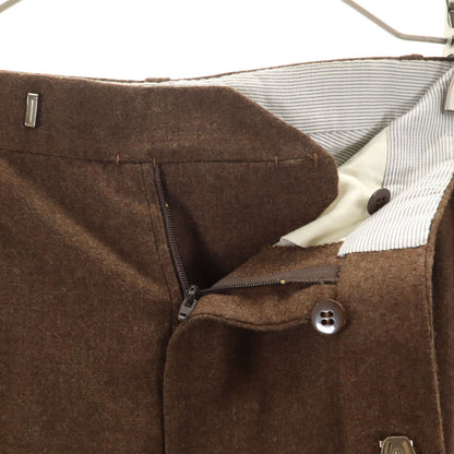 HERMES Vintage Casual Pants Brown