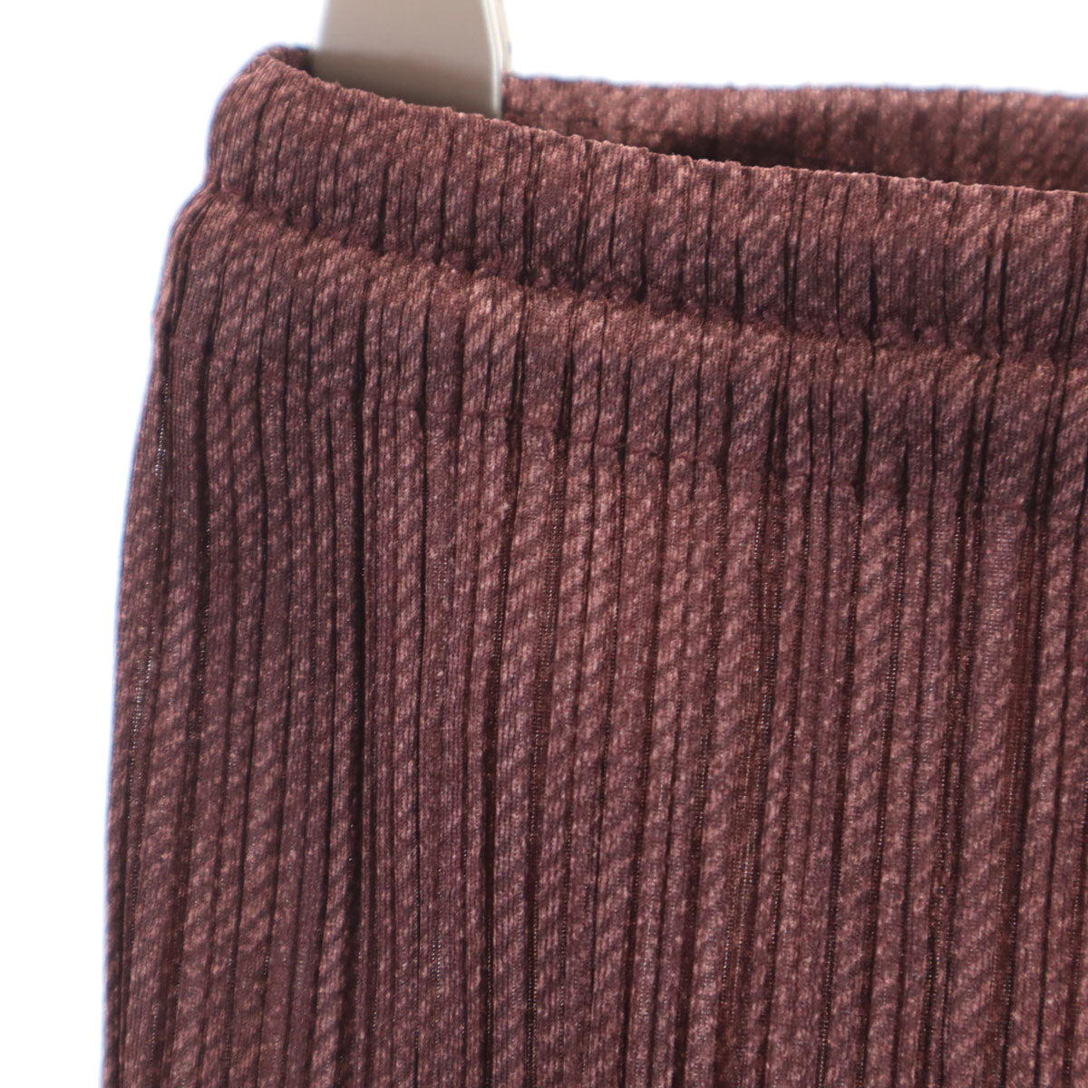 PLEATS PLEASE 90s Pleated Leggings Burgundy Size 2