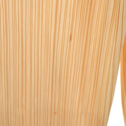 PLEATS PLEASE 90s Pleated Leggings Pale Orange Size 1
