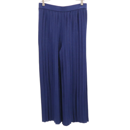 ST.JOHN Wide Pants Navy Size M
