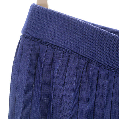 ST.JOHN Wide Pants Navy Size M