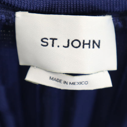 ST.JOHN Wide Pants Navy Size M