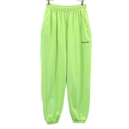BALENCIAGA Acid Arab Collab Sweatpants Neon Green Size XS