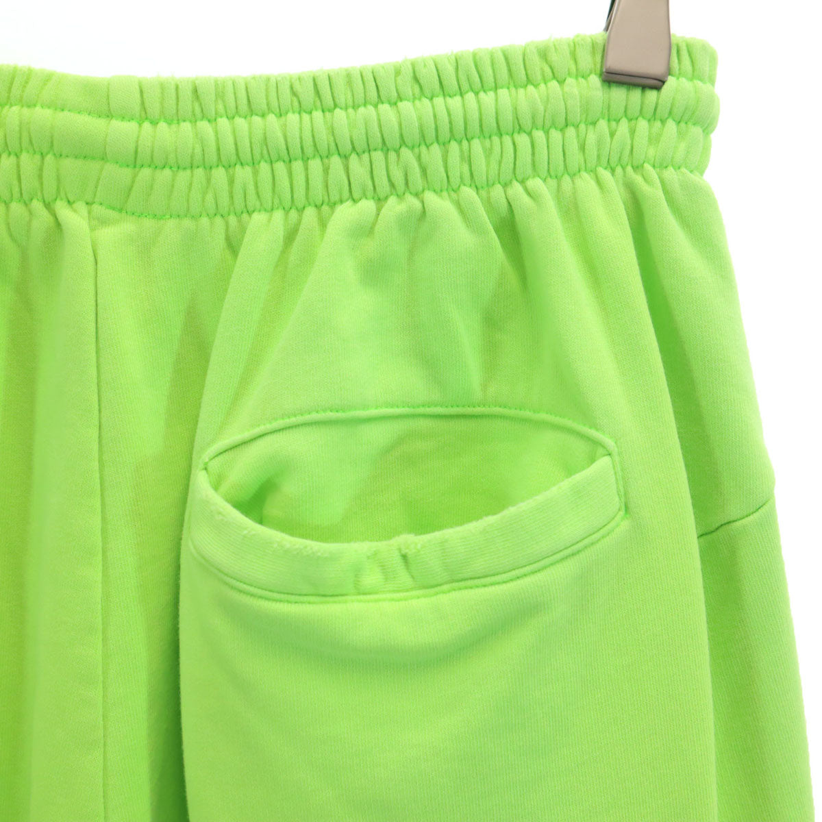 BALENCIAGA Acid Arab Collab Sweatpants Neon Green Size XS