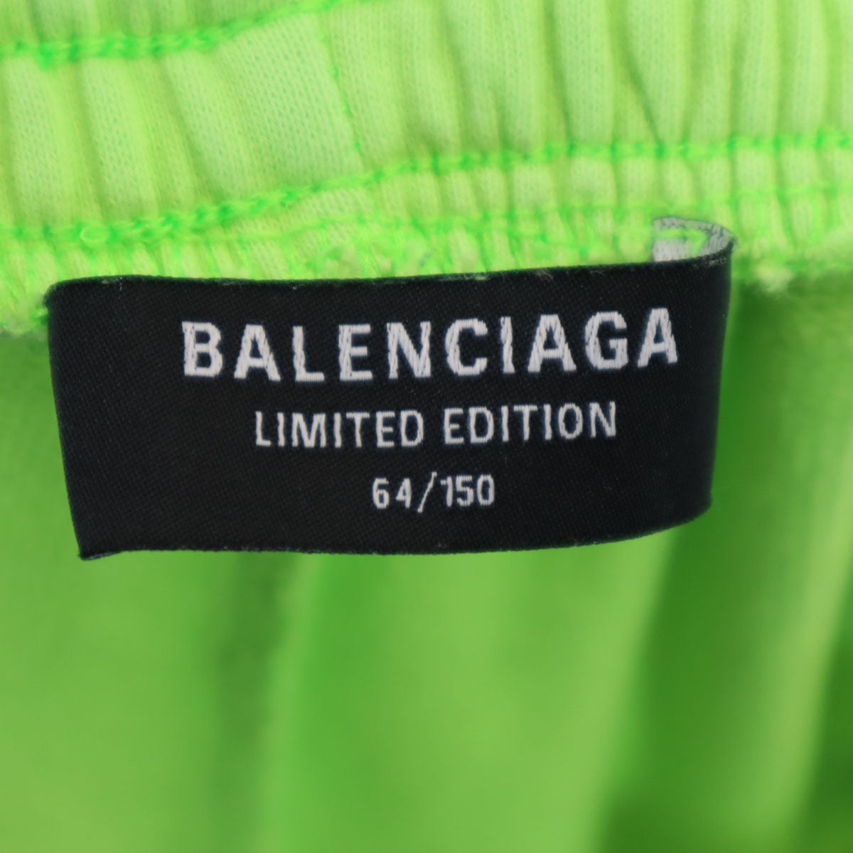 BALENCIAGA Acid Arab Collab Sweatpants Neon Green Size XS