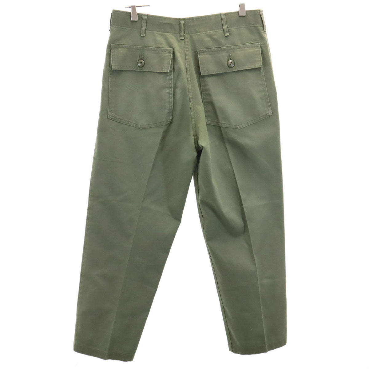 US ARMY 70s Vintage Military Baker Pants Khaki
