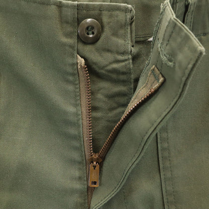 US ARMY 70s Vintage Military Baker Pants Khaki