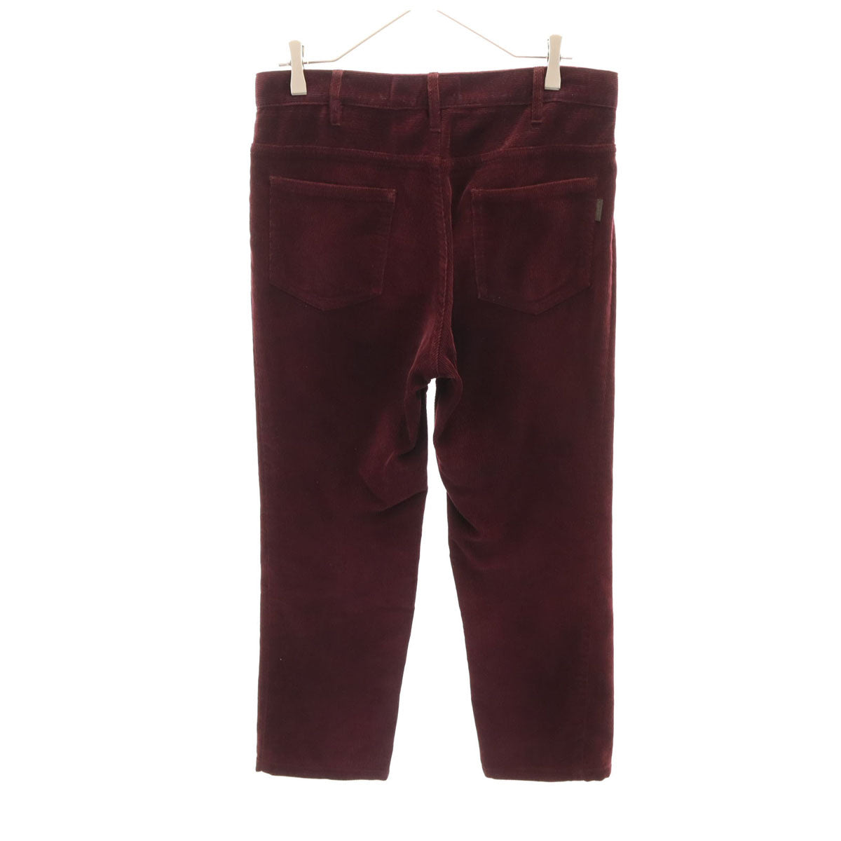 PRADA 2017 Italian Corduroy Pants Bordeaux Size 46
