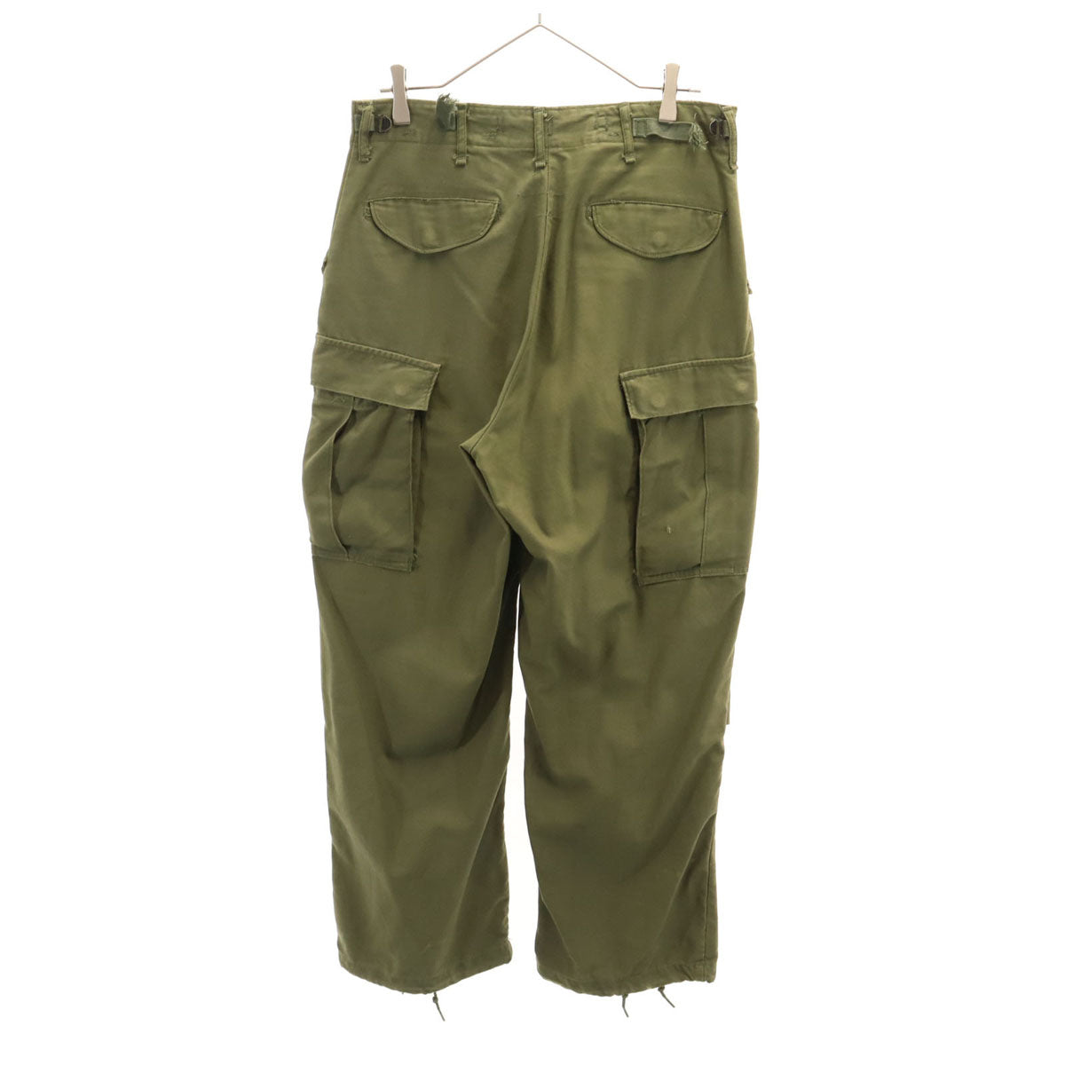 DSA US ARMY 70s Vintage M65 Cargo Pants Green Size S