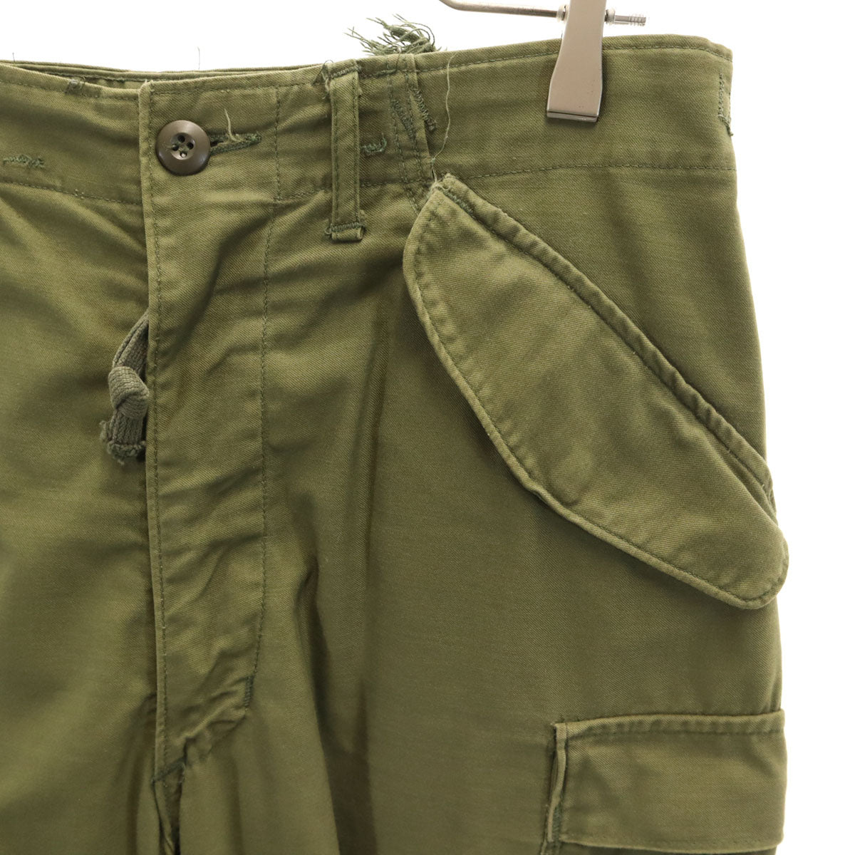 DSA US ARMY 70s Vintage M65 Cargo Pants Green Size S